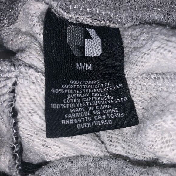 Gray Sweatpant with Black Lining - Picture 3 of 4